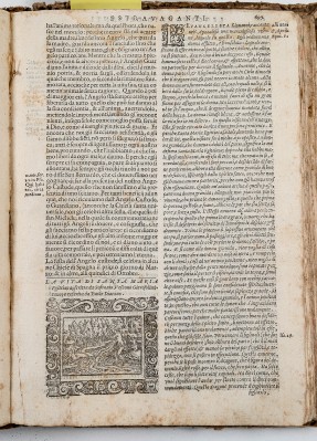 Ambito veneziano (1591), Zosimo incontra Santa Maria Egiziaca