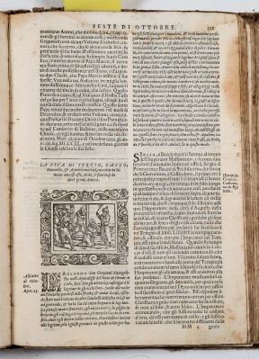 Ambito veneziano (1591), Lapidazione di un santo 3/4