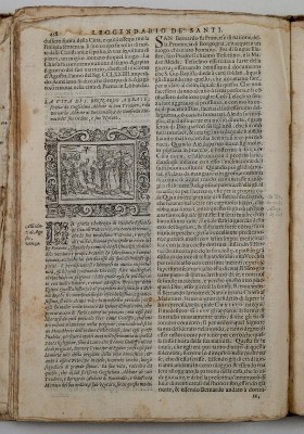 Ambito veneziano (1591), San Bernardo libera una indemoniata