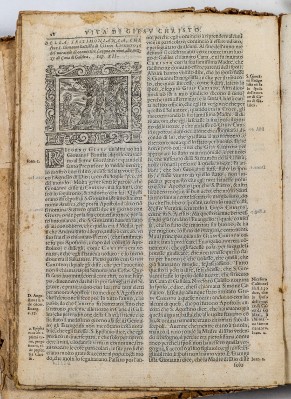 Ambito veneziano (1591), San Giovanni Battista indica Gesù
