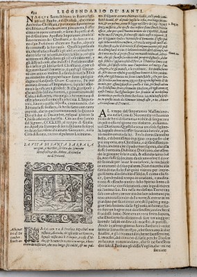 Ambito veneziano (1591), Martirio di Santa Barbara