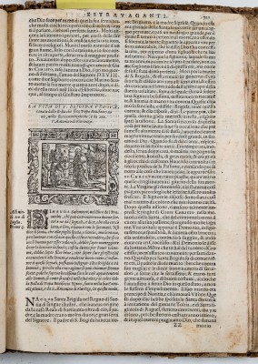 Ambito veneziano (1591), Santa distribuisce l'elemosina 2/3