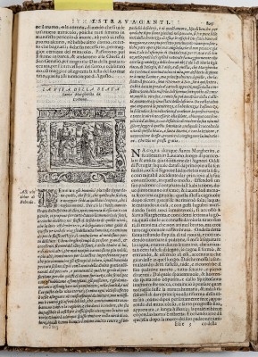 Ambito veneziano (1591), Santa distribuisce l'elemosina 3/3