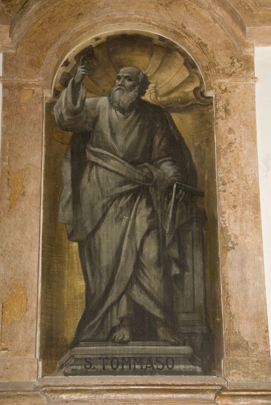 Colonna U. sec. XX, Dipinto murale di San Tommaso