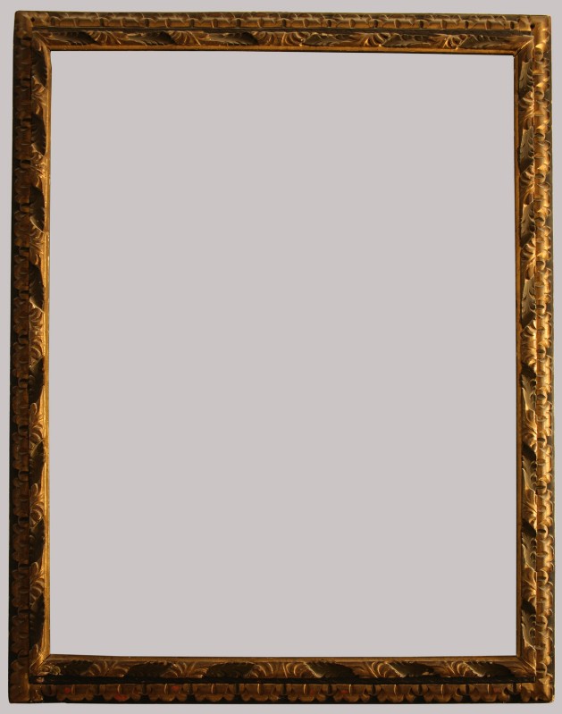 Ambito bergamasco sec. XVII, Cornice in legno dorato