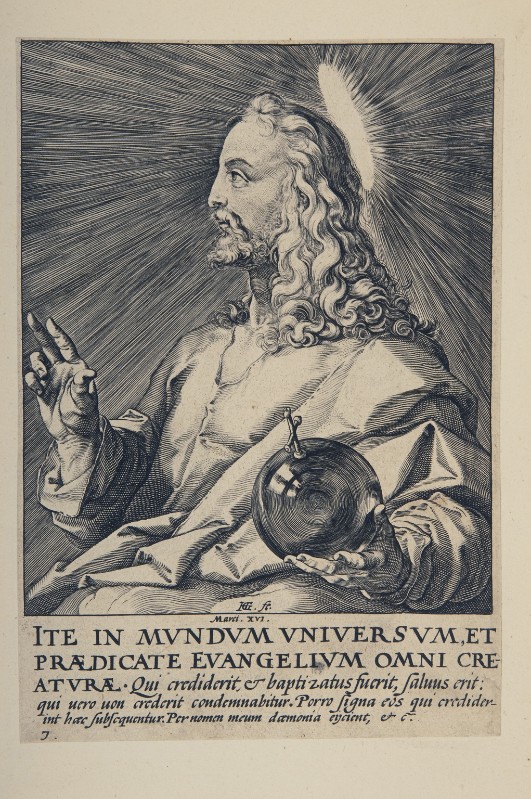 Goltzius H. (1589 circa), Salvator Mundi