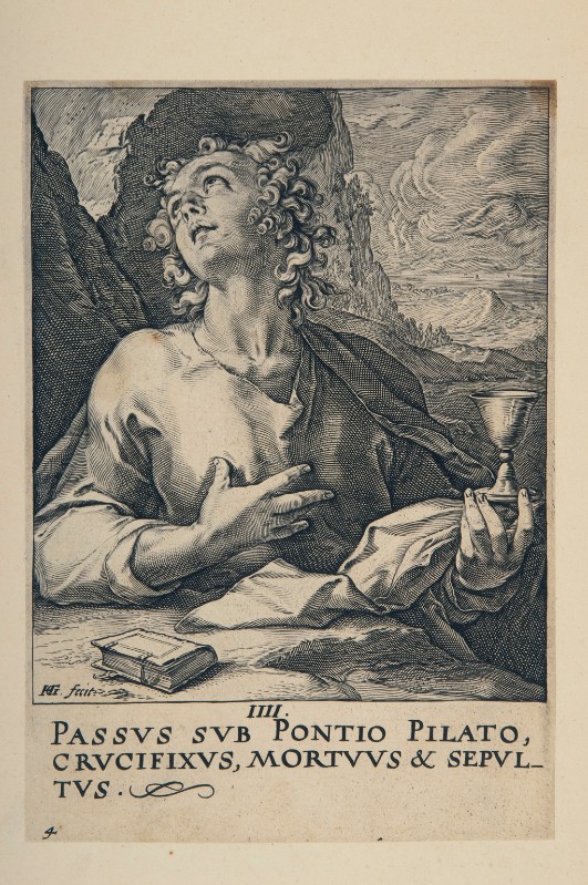 Goltzius H. (1589 circa), S. Giovanni Evangelista
