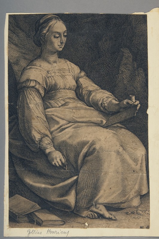 Goltzius H. (1592 circa), Clio