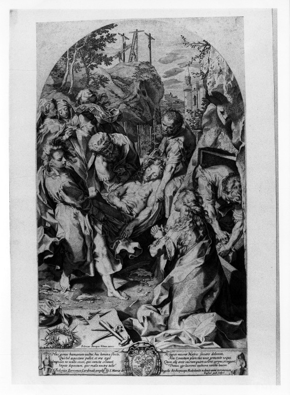 Guidi R. (1598 circa), Gesù Cristo deposto nel sepolcro