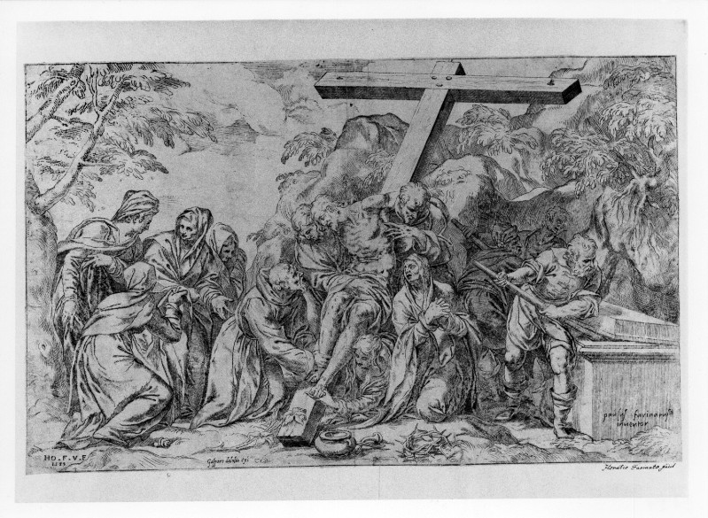 Farinati O. (1583), Gesù Cristo deposto dalla croce