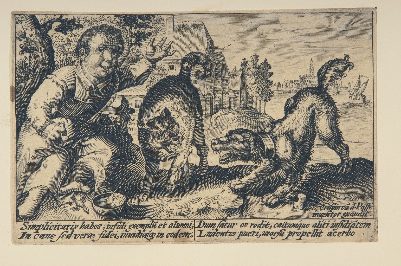 Van de Passe C. (1602-1604), Allegoria della Fedeltà