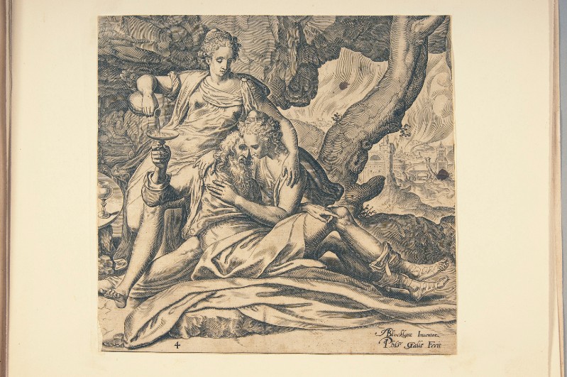 Galle P. (1590-1612), Lot e le figlie
