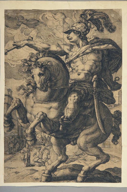 Goltzius H. (1586), Marco Curzio