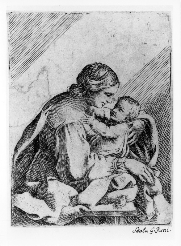Lana L. prima metà sec. XVII, Madonna con Gesù Bambino