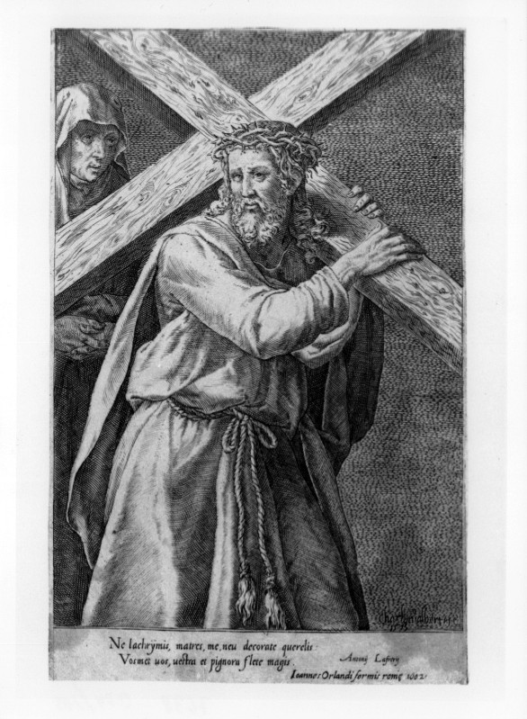 Alberti C. (1573), Gesù Cristo portacroce e Madonna