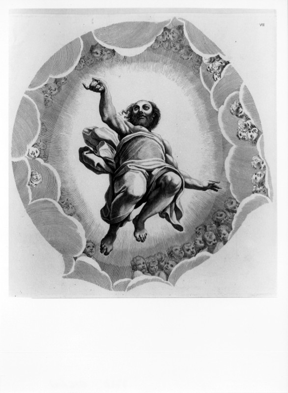 Giovannini G. M. (1700), Gesù Cristo in gloria