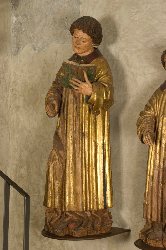 Bottega di Bussolo P. (1520-1530 circa), Santo diacono 1/2