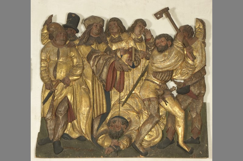 Bottega dell'Allgäu (1515 circa), Rilievo con Storie dei martiri anauniesi 2/4