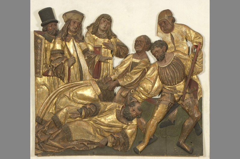 Bottega dell'Allgäu (1515 circa), Rilievo con Storie dei martiri anauniesi 3/4