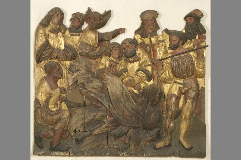 Bottega dell'Allgäu (1515 circa), Rilievo con Storie dei martiri anauniesi 4/4