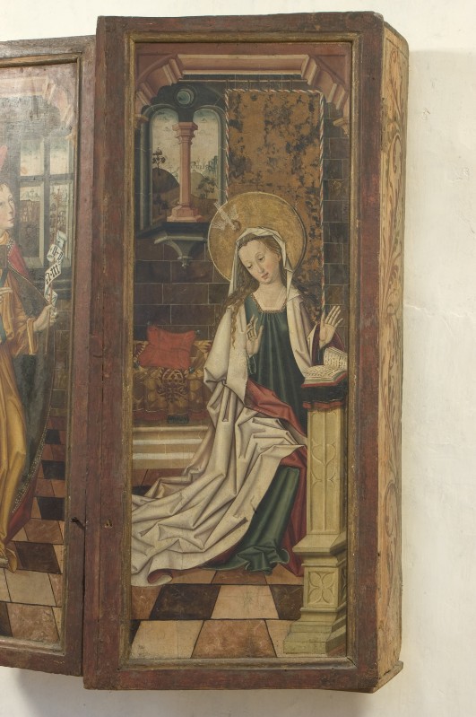 Narciso da Bolzano (1497 circa), Madonna annunciata