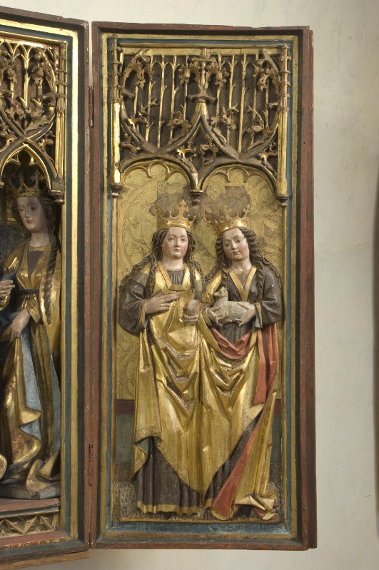 Narciso da Bolzano (1497 circa), S. Agata e S. Agnese