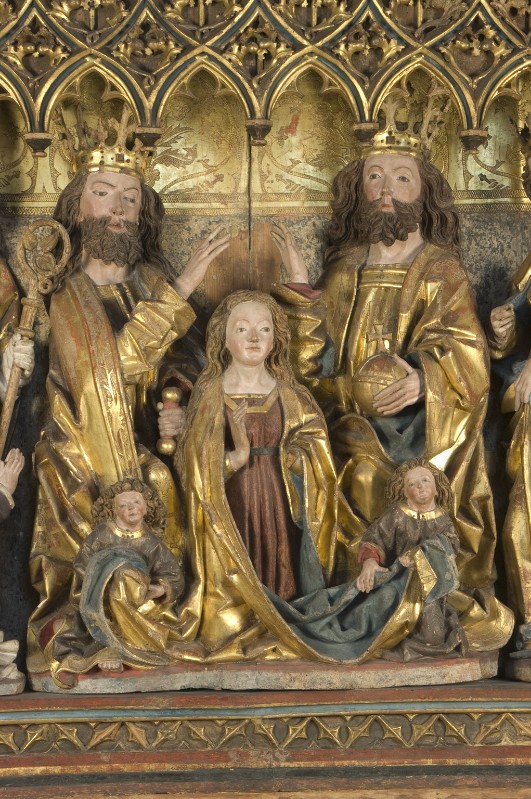Narciso da Bolzano (1497 circa), Incoronazione della Madonna