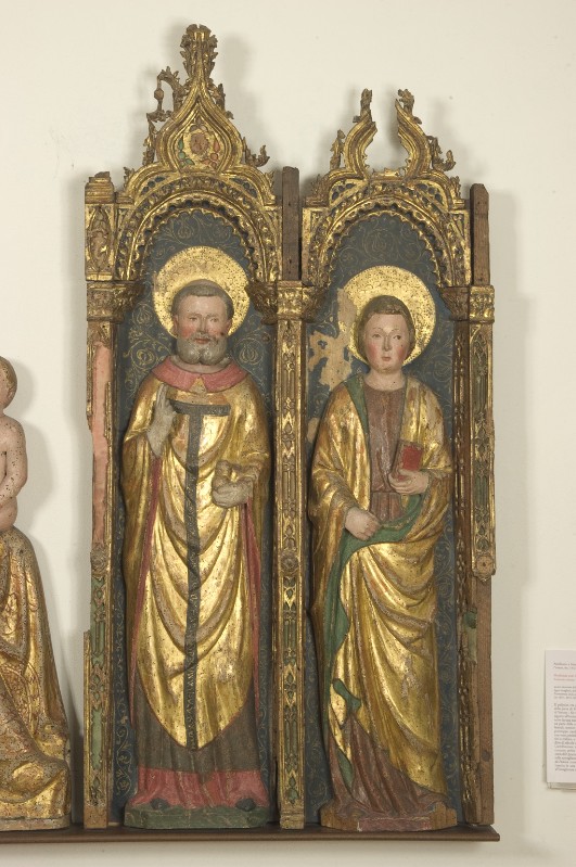 Bottega veronese (1445-1456 circa), S. Nicola da Bari e S. Giovanni