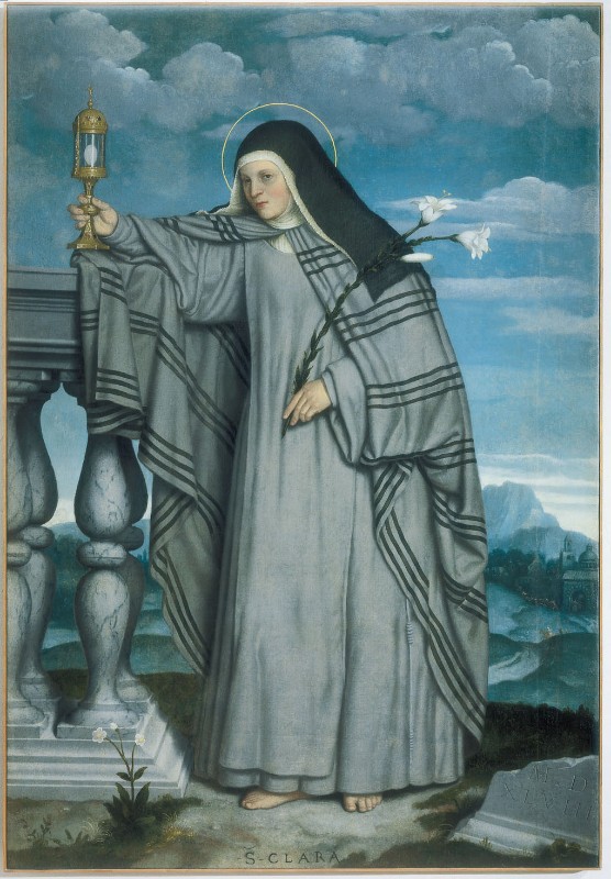 Moroni G. B. (1548), S. Chiara d'Assisi