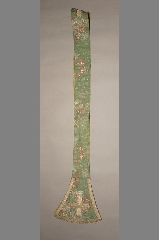 Manifattura lionese (1760-1770), Stola verde 1/2