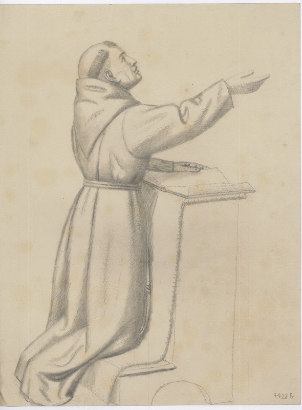 Campochiesa L. secc. XIX-XX, Studio per S. Antonio da Padova