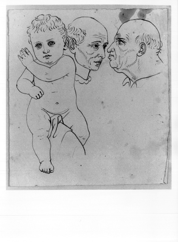 Campochiesa L. secc. XIX-XX, Studio di bambino e teste maschili