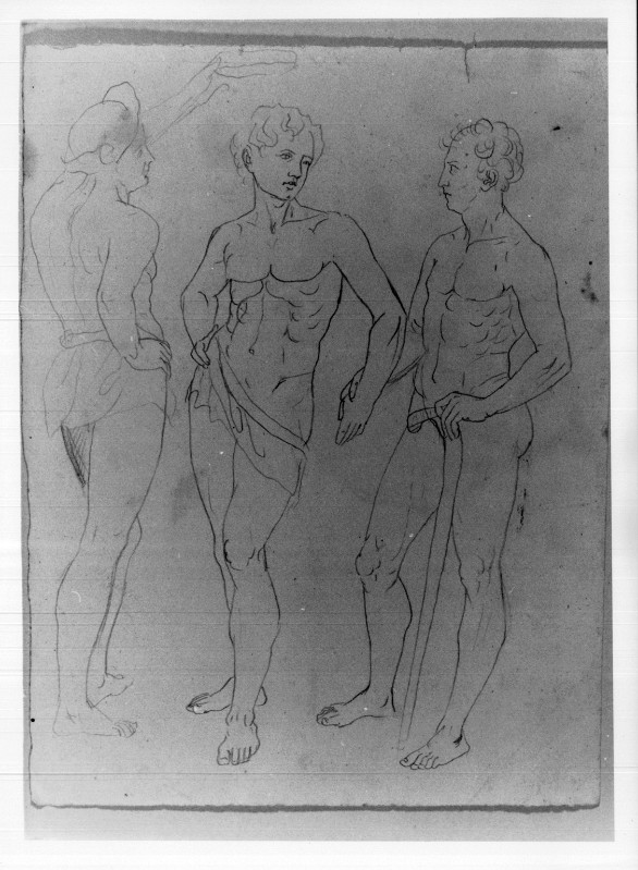 Campochiesa L. secc. XIX-XX, Studio di figure maschili