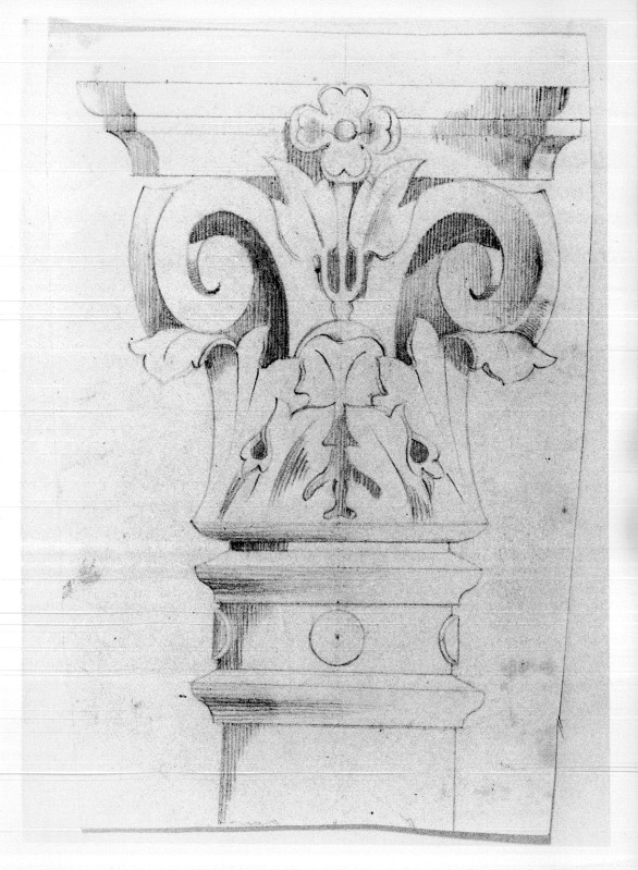 Campochiesa L. secc. XIX-XX, Studio di capitello