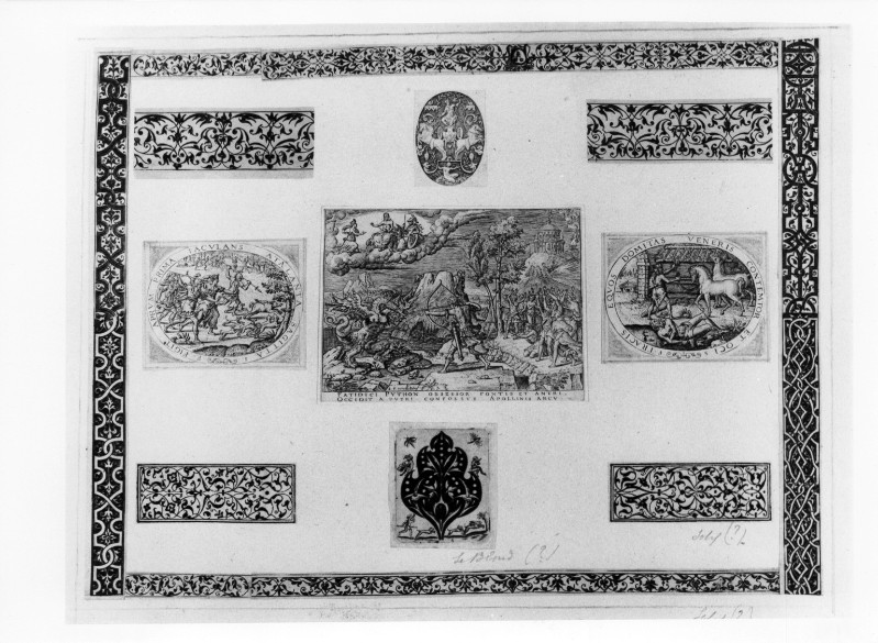 Delaune C. E. (1565 ca.), Apollo uccide Pitone