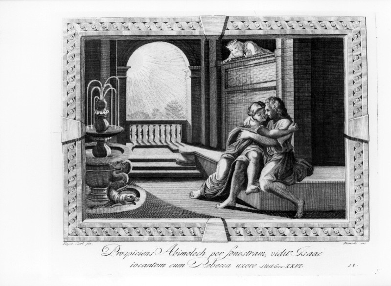 Bianchi S. (1785-1788), Isacco e Rebecca spiati da Abimelech 1/2