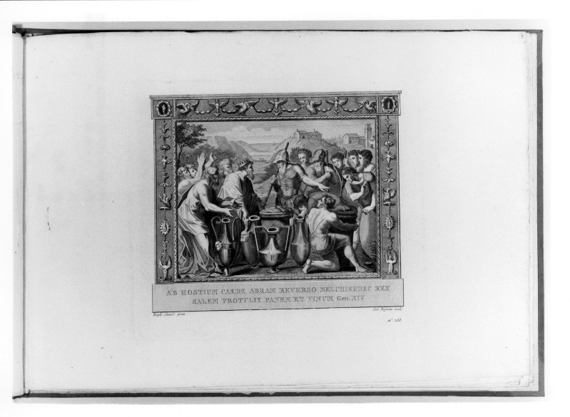 Regona A. sec. XVIII-XIX, Abramo e Melchisedech