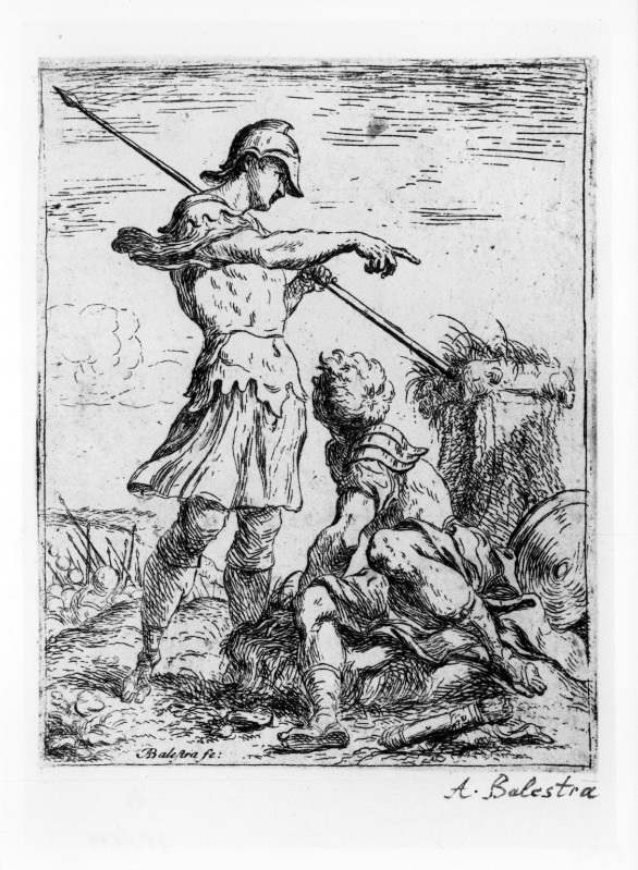 Balestra A. (1702 circa), Due guerrieri