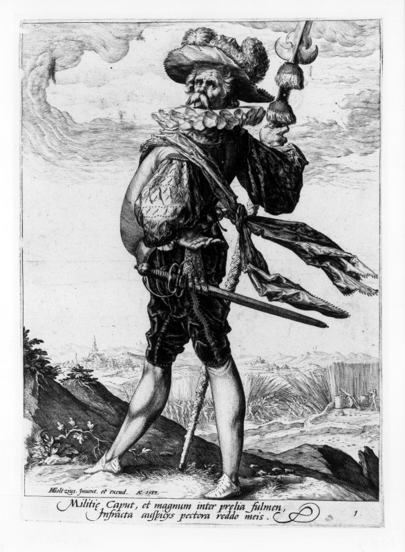 De Gheyn J. II (1587), Colonnello