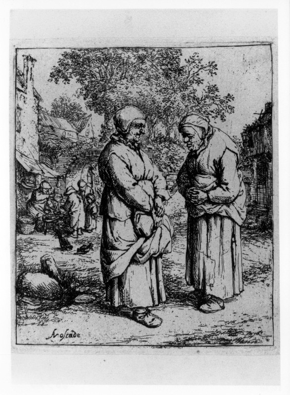 Van Ostade A. (1653-1660), Le due comari