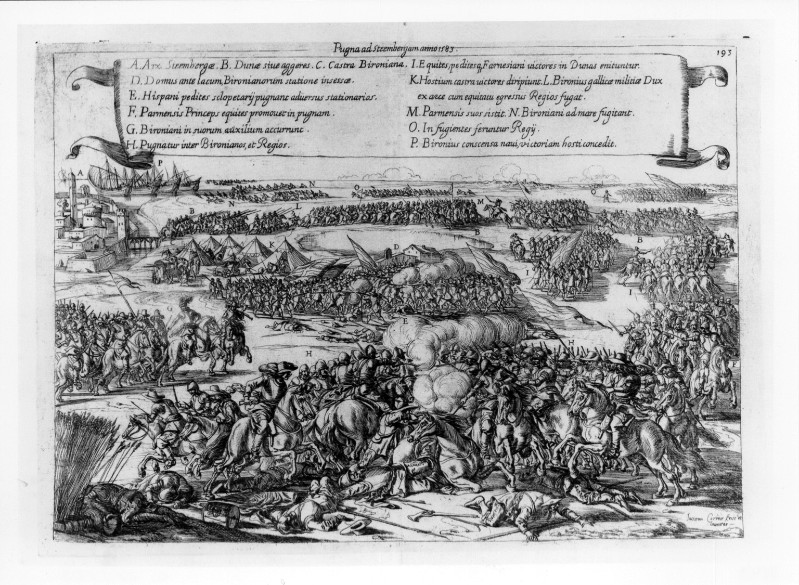 Courtois J. (1640 circa), Battaglia di Steenberg