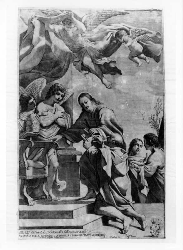 Pasqualini G. B. (1624), Cattedra di S. Pietro