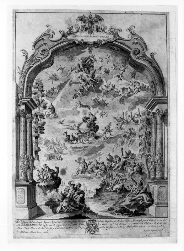 Vasconi F. (1728-1730 circa), Apparato per le quarantore