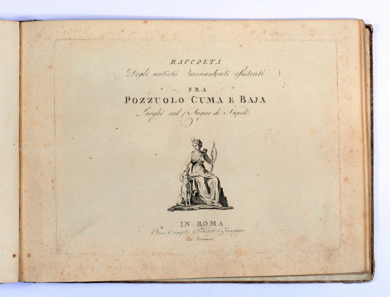 Calcografia Franzetti A. (1810 circa), Stampe con i monumenti di Pozzuoli