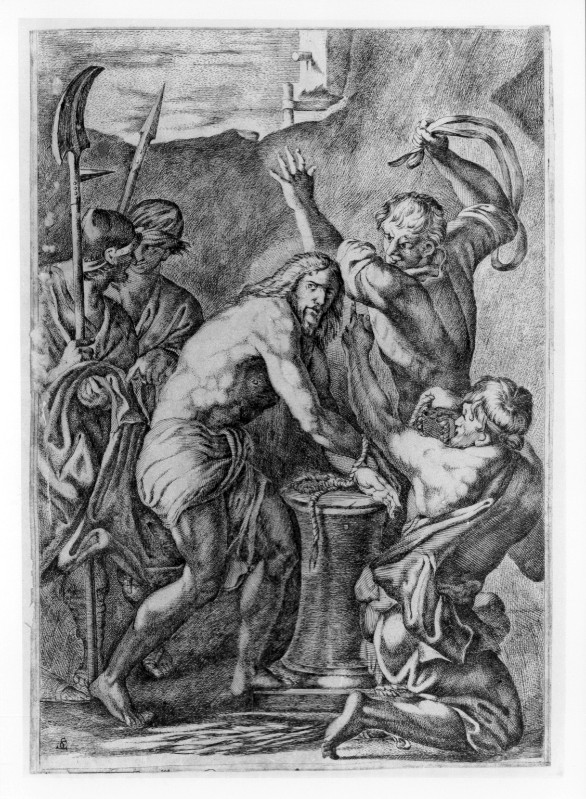 Santi C. metà sec. XVII, Gesù Cristo flagellato