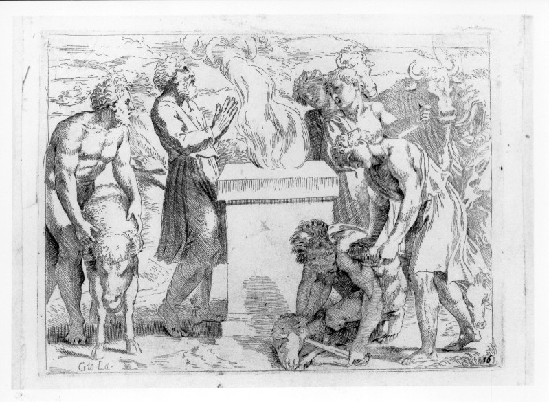 Lanfranco G. G. (1605-1607), Sacrificio di Noè