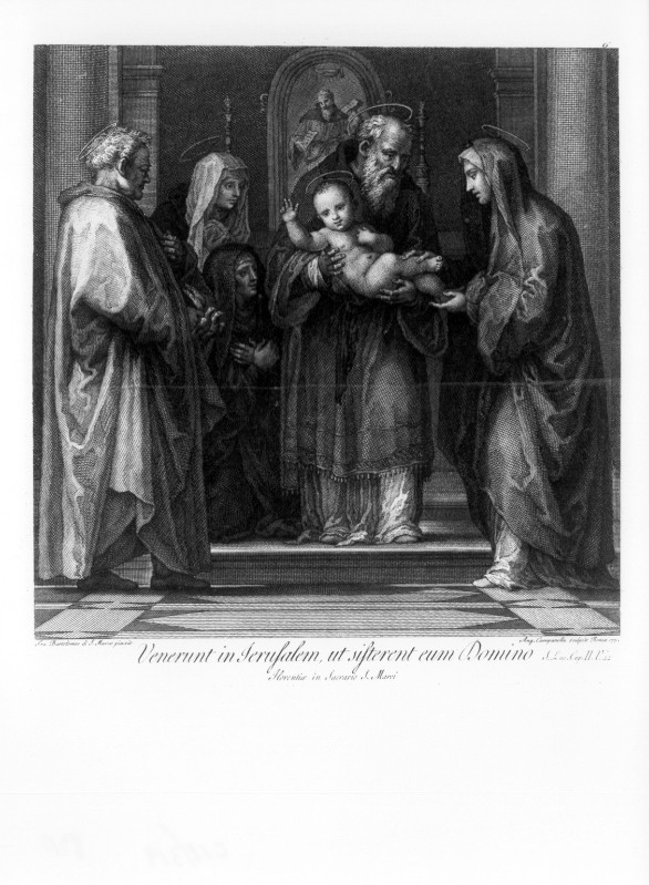 Campanella A. (1771), Presentazione di Gesù al tempio