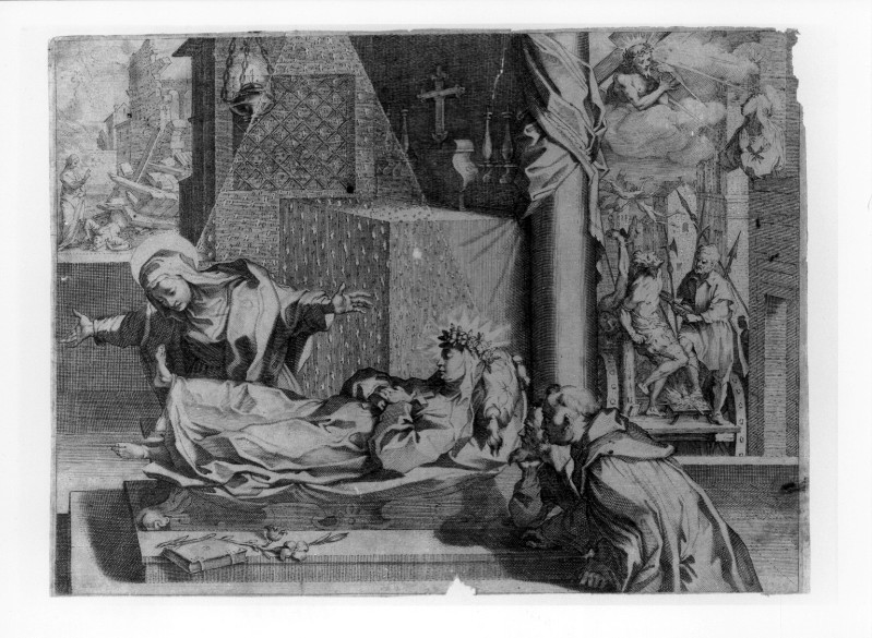 De Jode P. (1597), Storie della vita di S. Caterina da Siena