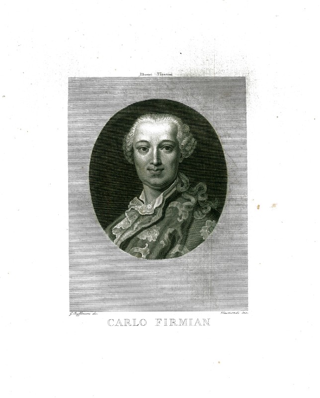 Trasmondi P. (1829-1830), Ritratto di Carlo Firmian 2/3