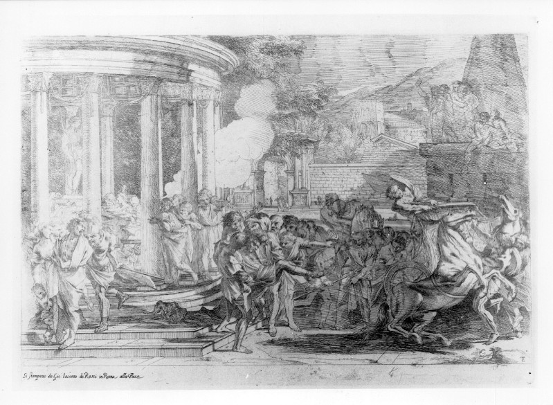 Testa P. (1640 circa), Avvelenamento del tetrarca Sinorice da parte di Camma